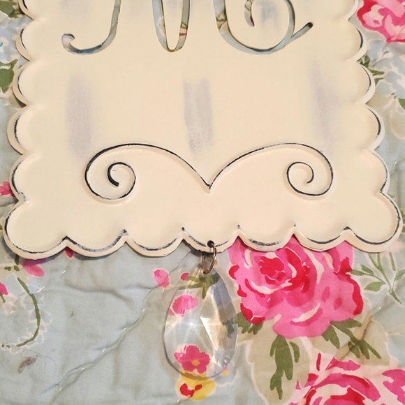 Pottery Barn Kids Ribbon Tin Letter "M" - Picture 2 of 6